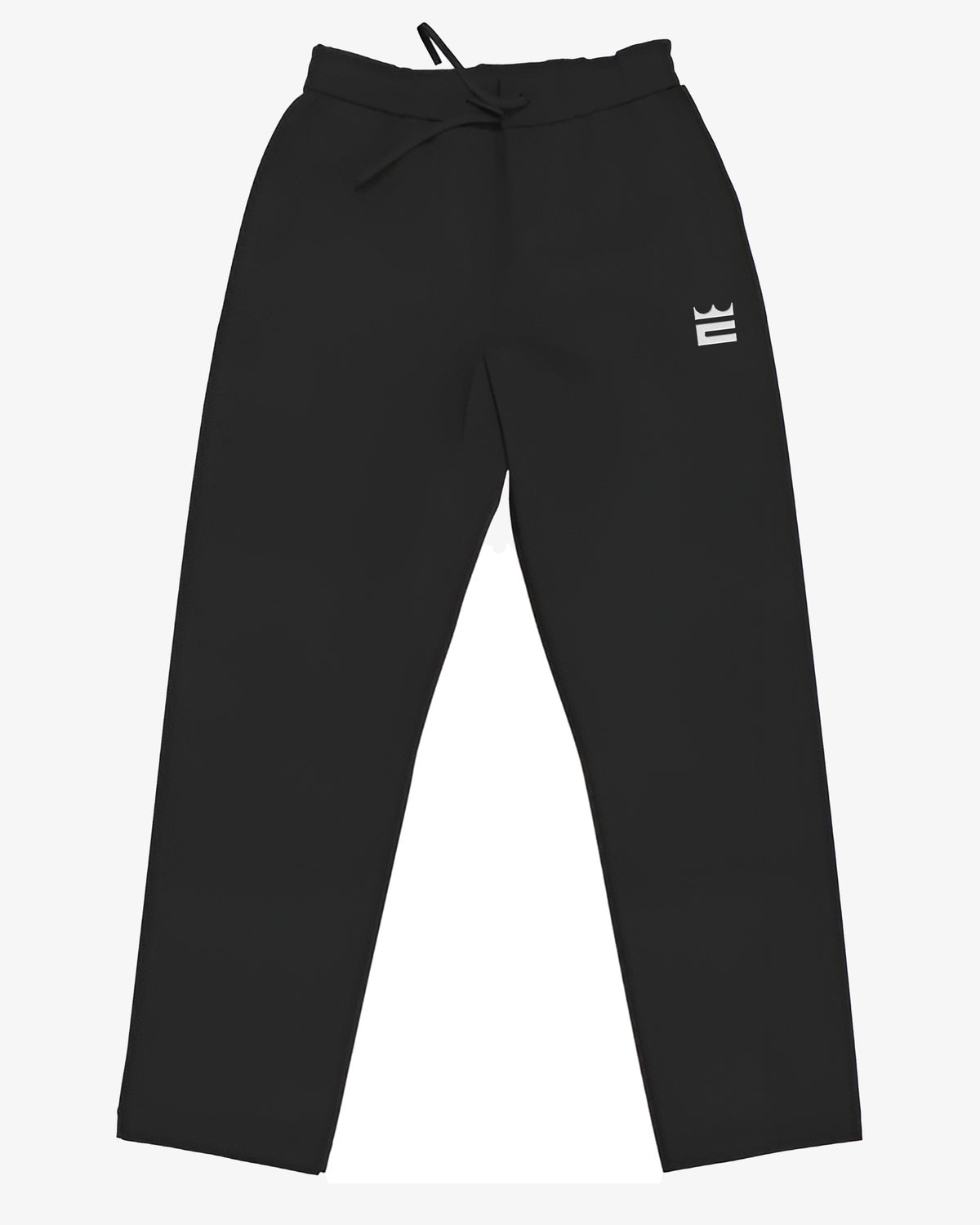 Crown Logo Relaxed Sweatpant - Black